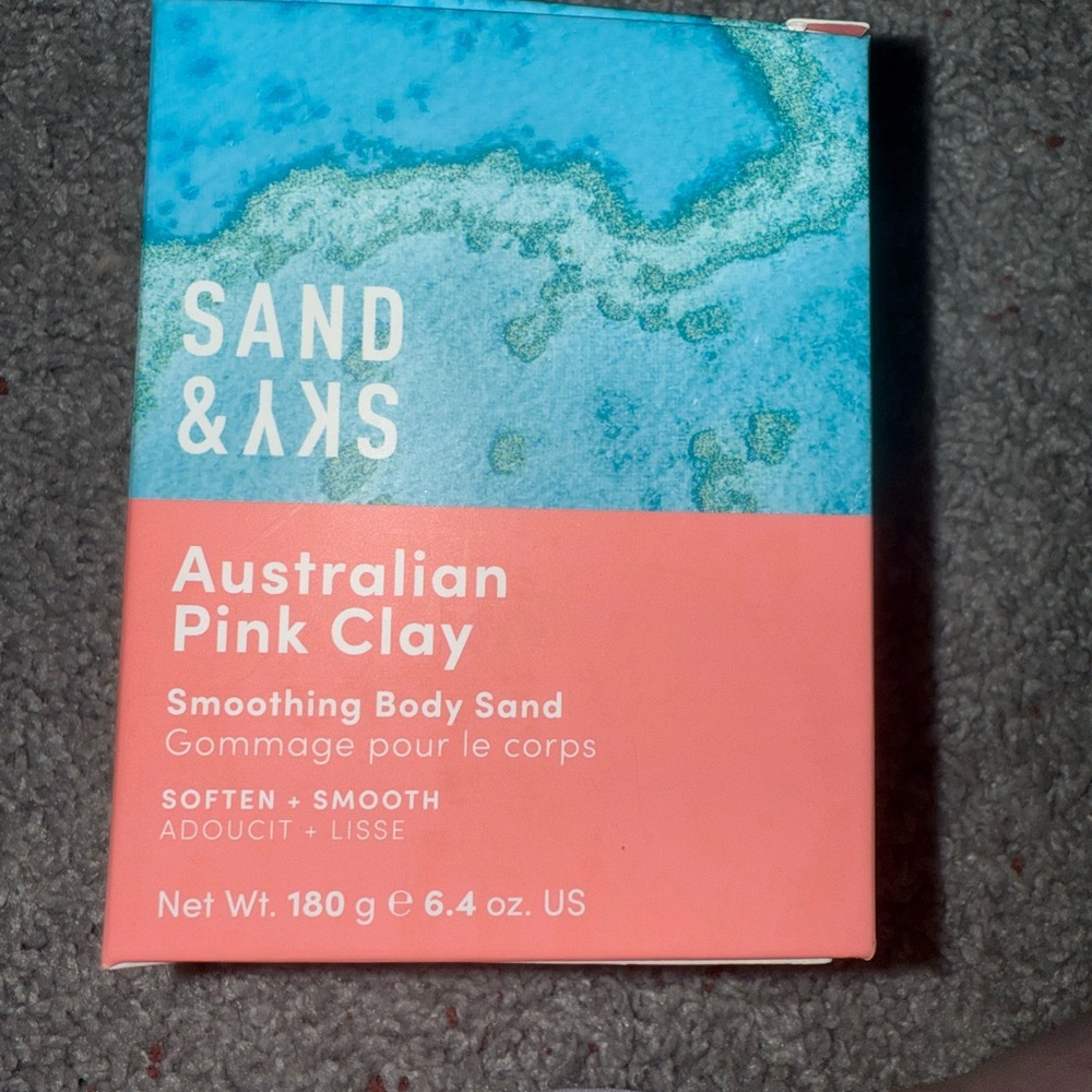 Sand & Sky Pink and Blue Smoothing Body Sand
